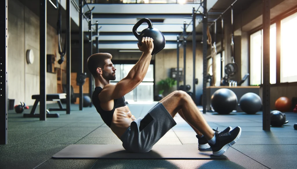 ab workouts with kettlebells: entire core